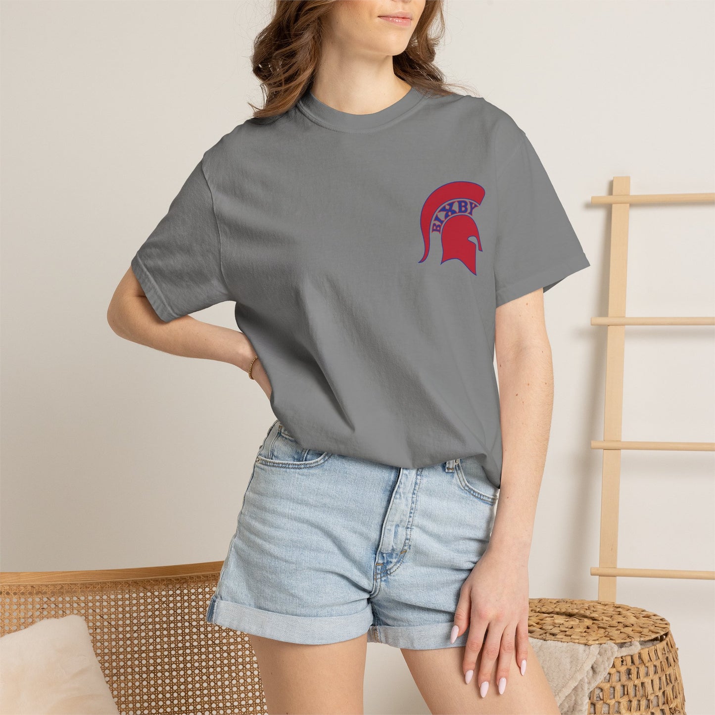 Spartan Helmet Pocket Tee